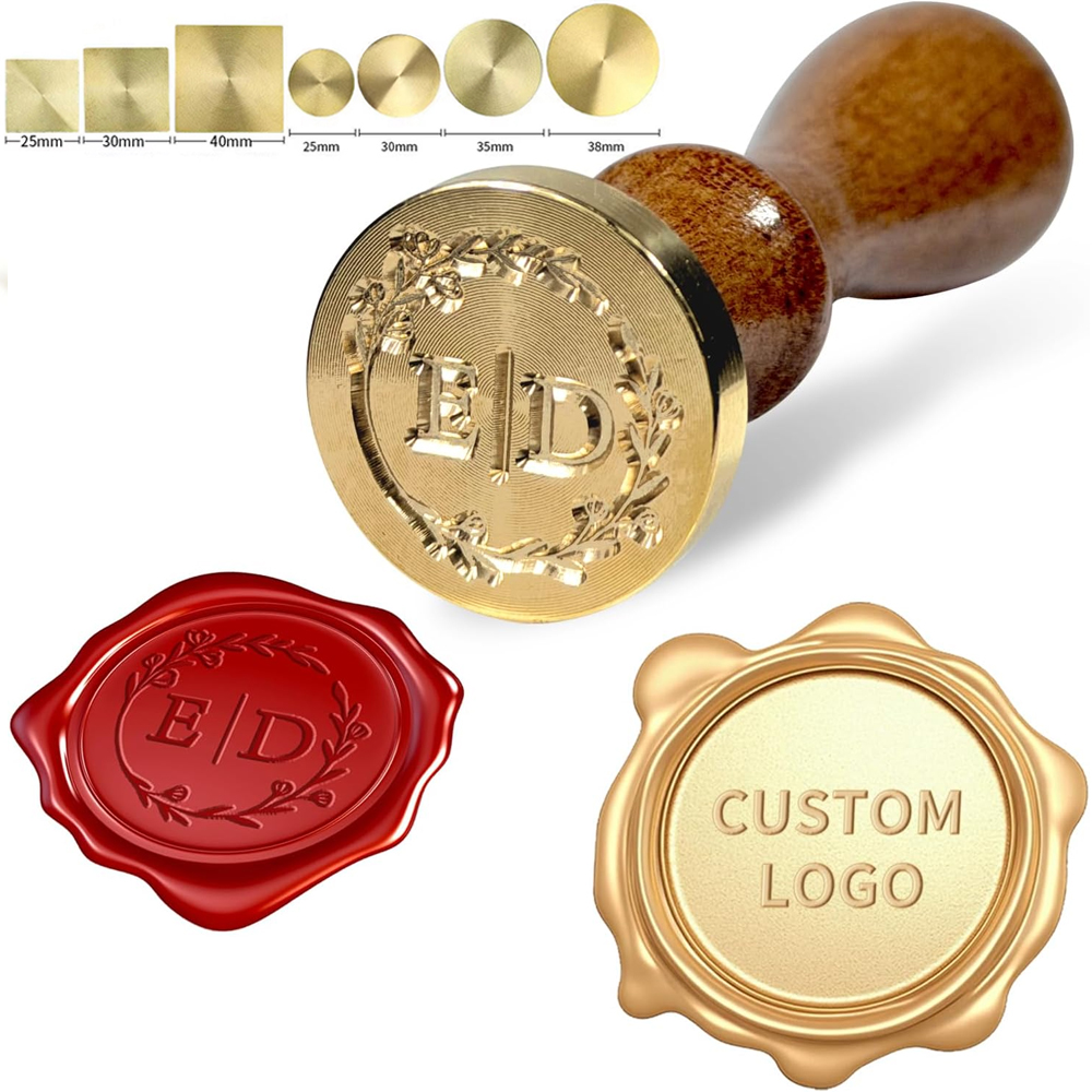 Wax Seal Letter Kit - ختم شمعي مخصص، طقم ختم شمعي