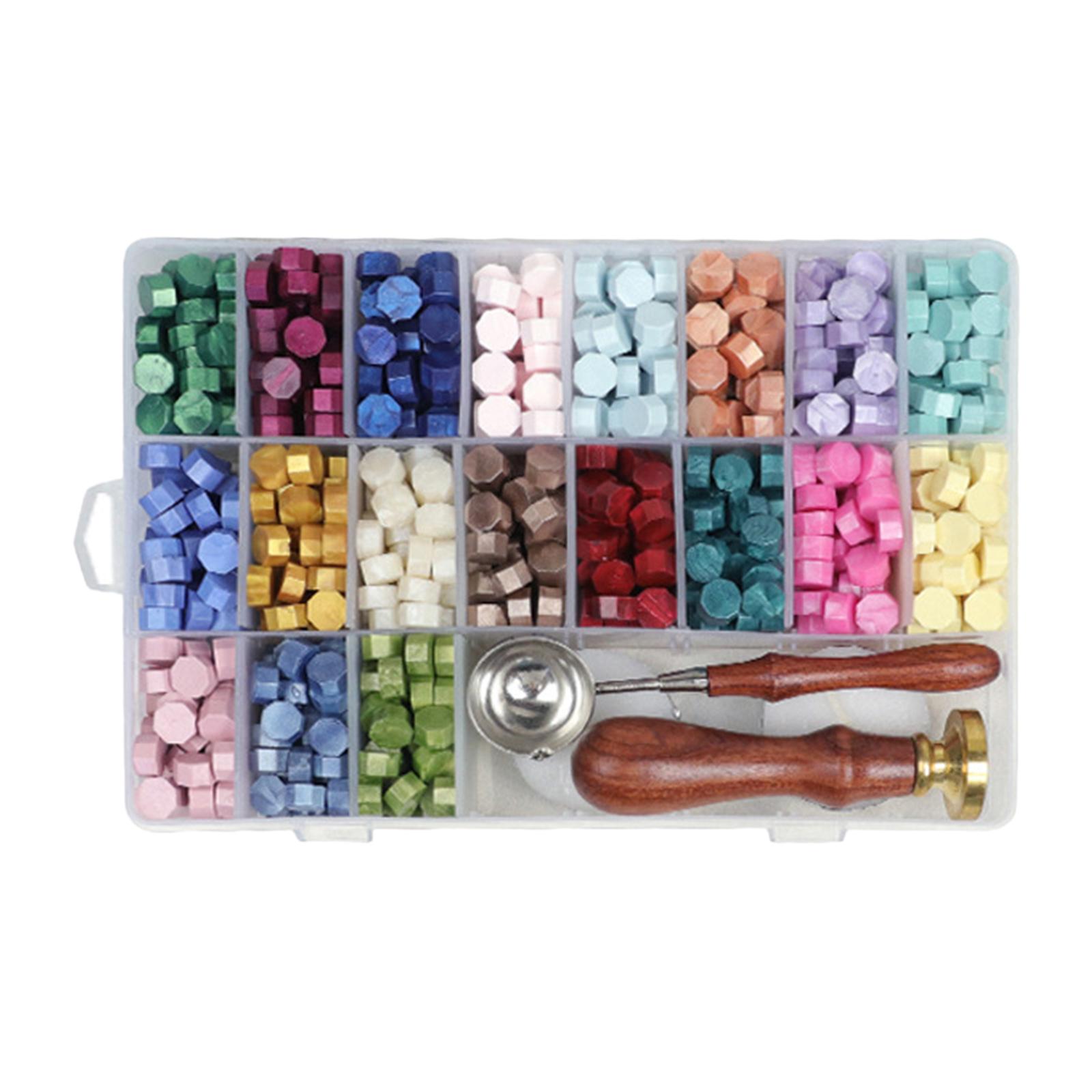 Wax Seal Letter Kit - طقم ختم الشمع بنفسك مع حبيبات