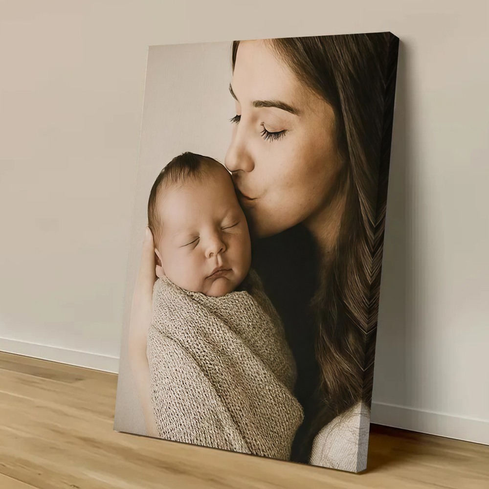 Pet Portrait Custom - لوحة قماشية مطبوعة حسب الطلب من