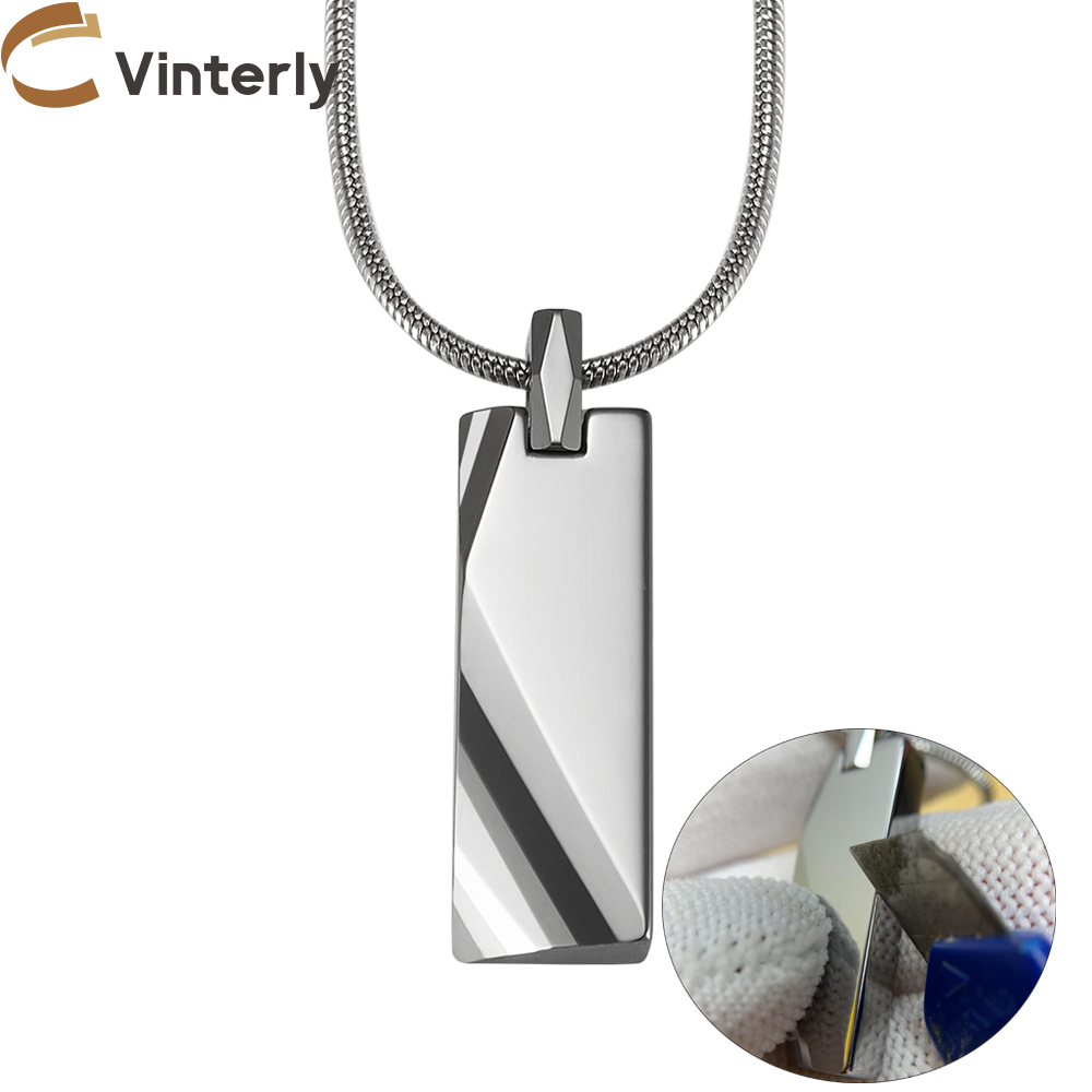 Name Necklace Custom - دلايات مخصصة لكربيد التنغستن مضادة للخدش