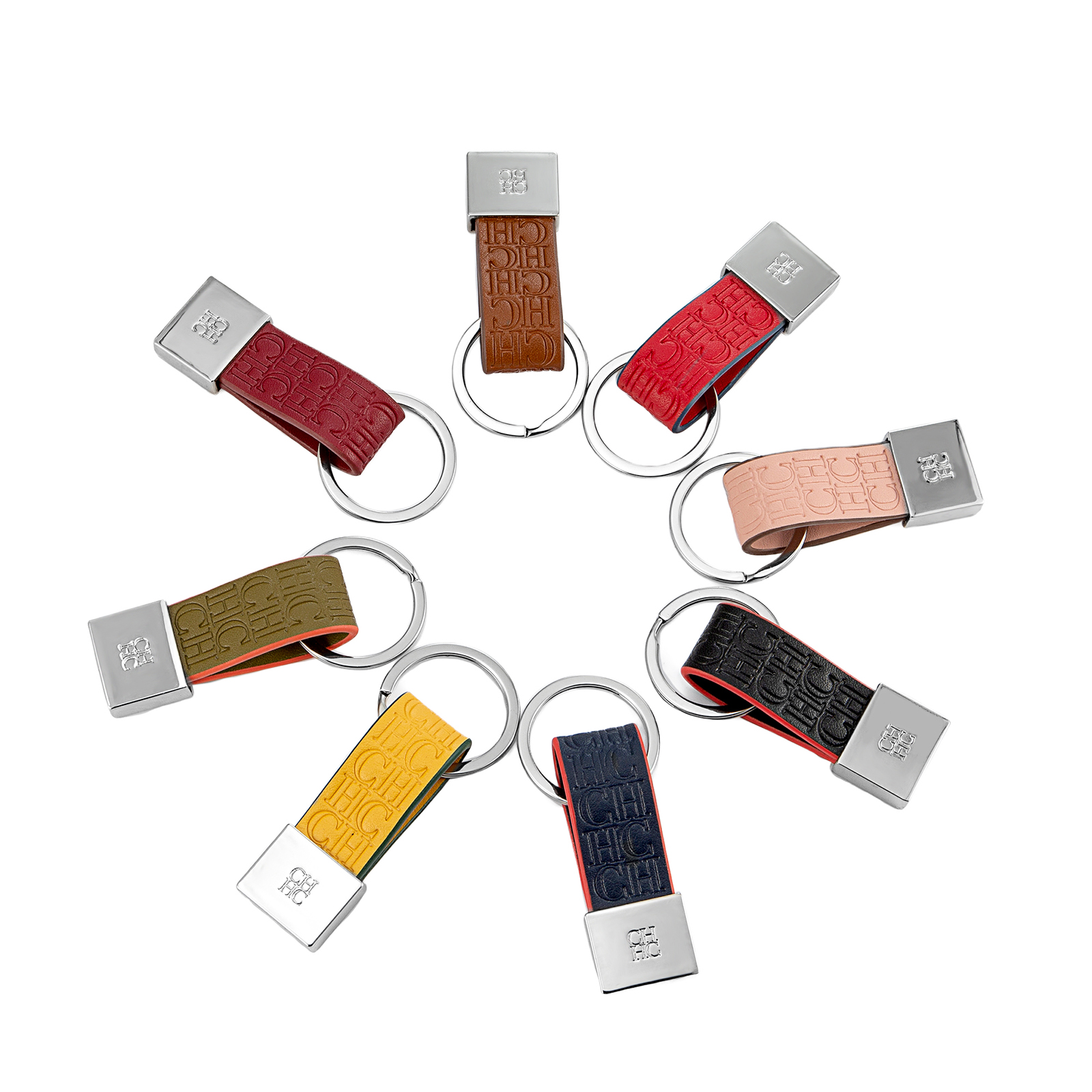 حلقة مفاتيح جلدية منقوشة بشعار - مراجعة Monogram Keychain Leather وسعره