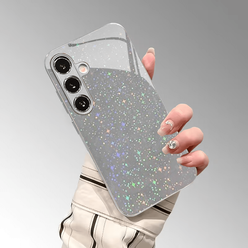 غطاء هاتف زجاجي مطلي بنمط سماء - مراجعة Custom Night Sky وسعره
