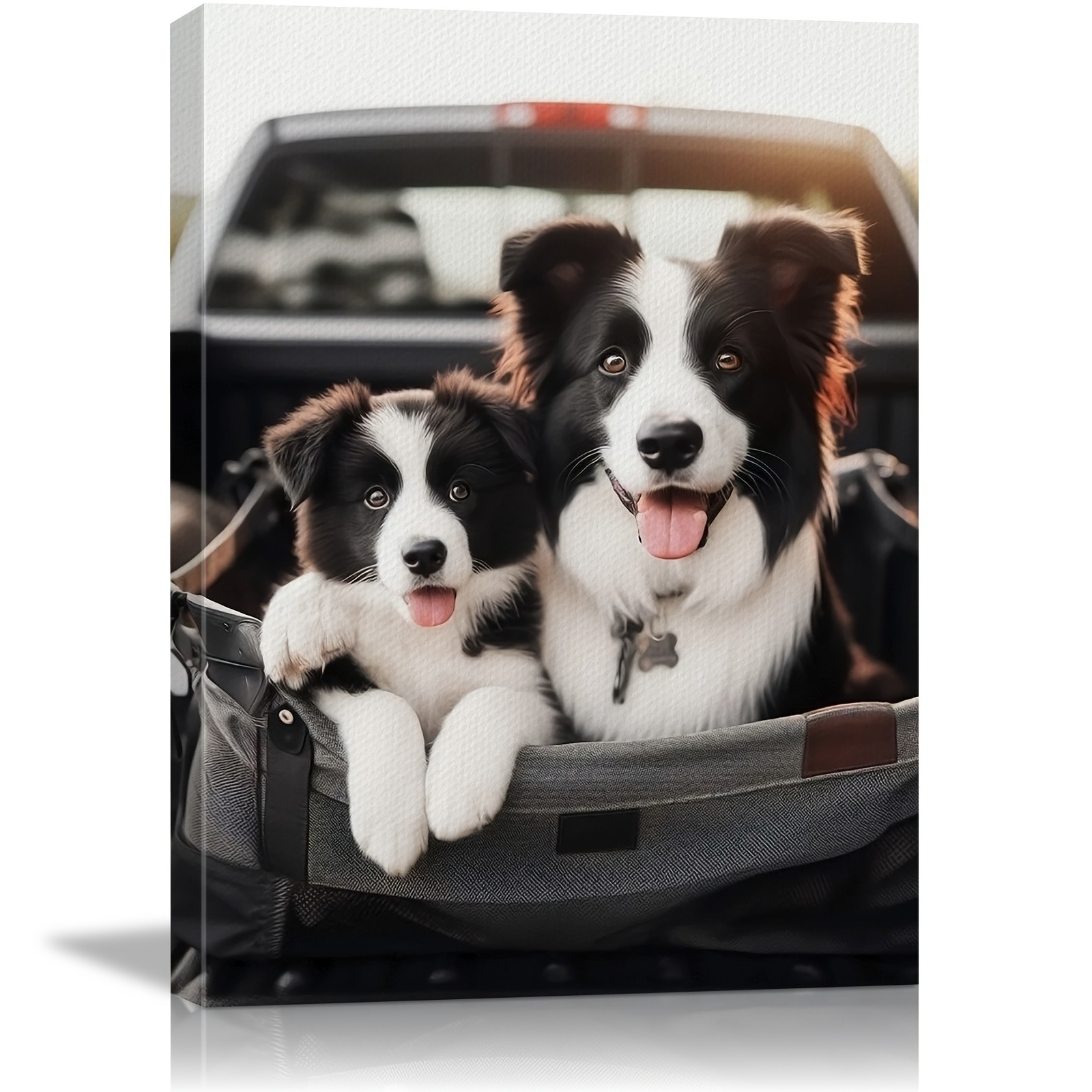 لوحة قماشية مطبوعة حسب الطلب م - مراجعة Pet Portrait Custom وسعره