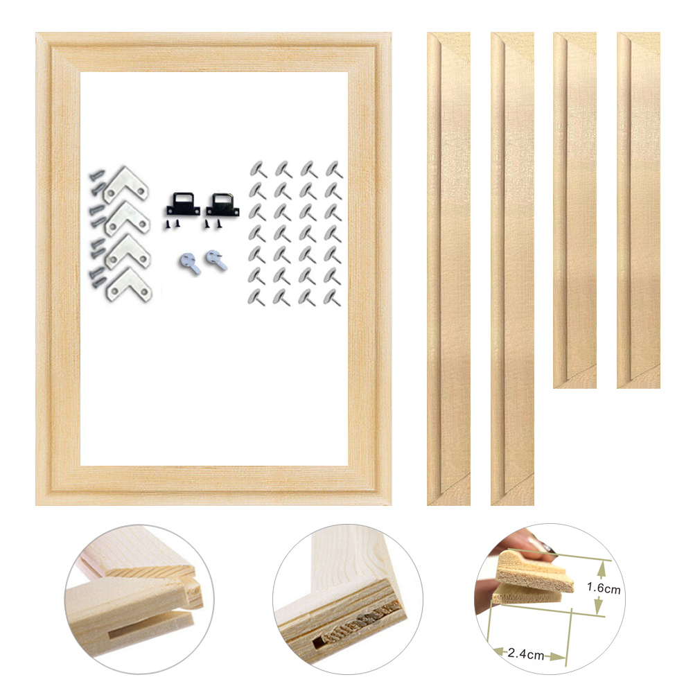 30x40 50x70 70x100 سنتيمتر قما - مراجعة Engraved Wood Frame وسعره