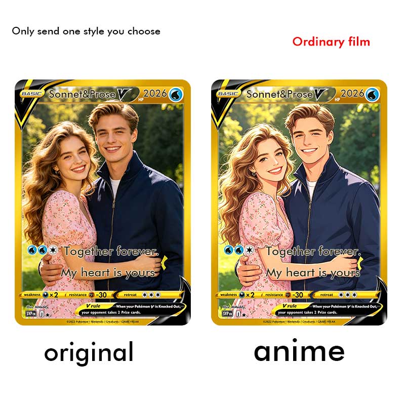 بطاقات بوكيمون مخصصة بتصميم أن - مراجعة Pet Portrait Custom وسعره