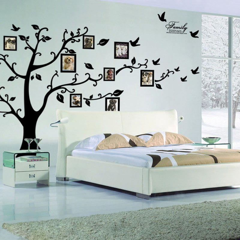 ملصقات جدارية كبيرة الحجم على  - مراجعة Family Tree Print وسعره