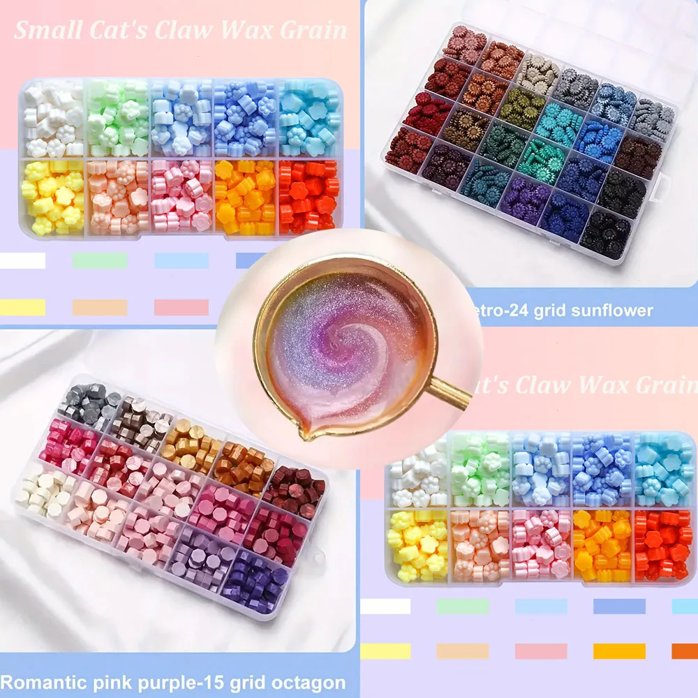 600 قطعة من حبيبات الشمع للختم - مراجعة Wax Seal Letter Kit وسعره