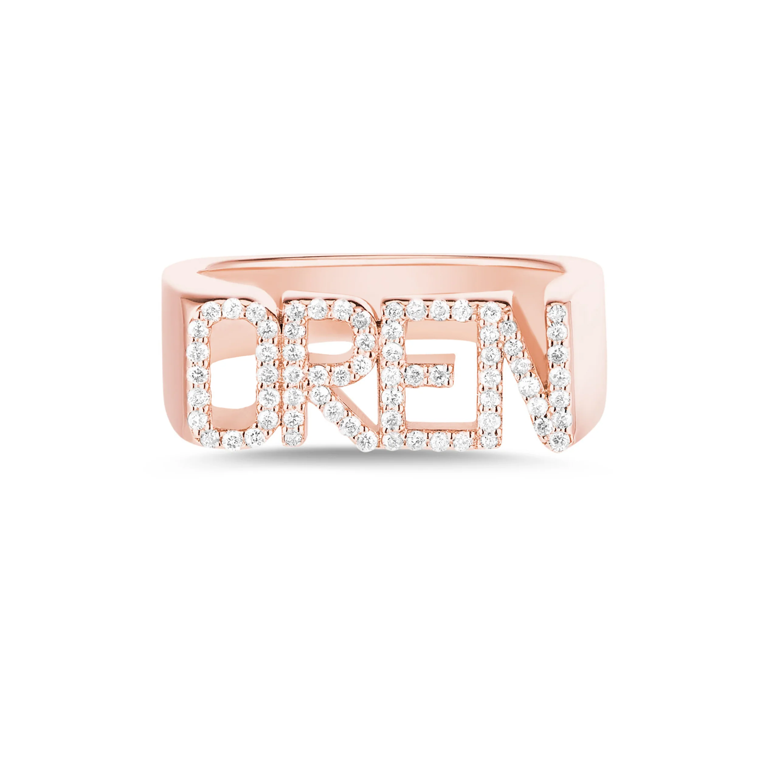 خاتم اسم ثلاثي الأبعاد مخصص ال - مراجعة Initial Ring Custom وسعره