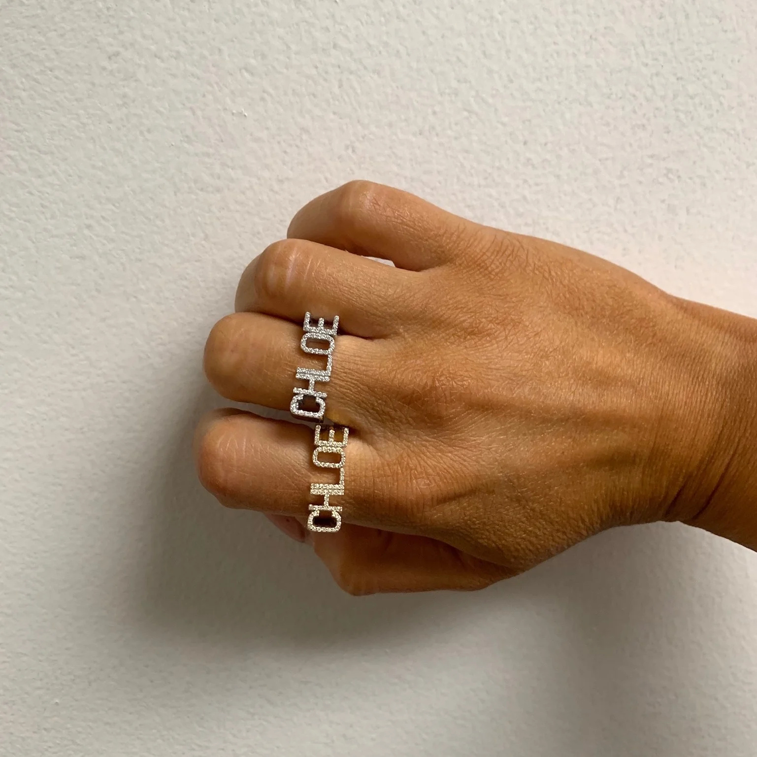 خاتم اسم ثلاثي الأبعاد مخصص ال - مراجعة Initial Ring Custom وسعره