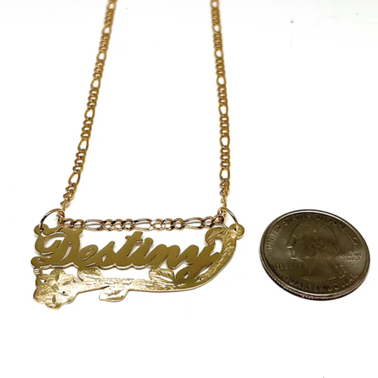 اسم مخصص مجوهرات ريترو ستايل ر - مراجعة Birth Flower Necklace وسعره