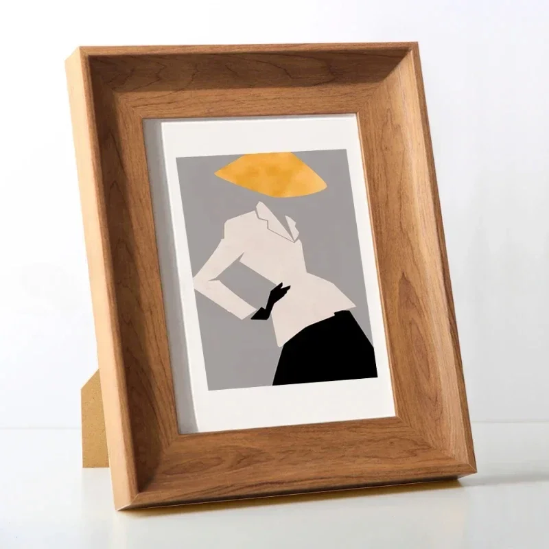 إطار صور خشبي 5/6/7/8/10 بوصة  - مراجعة Engraved Wood Frame وسعره
