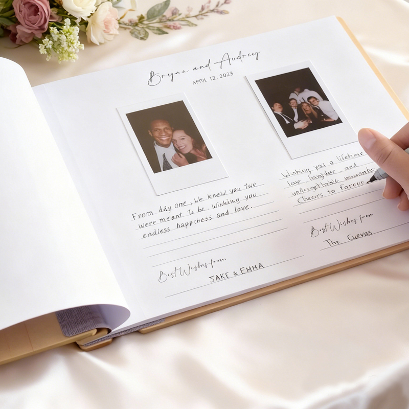 كتاب ضيوف الزفاف المخصص - كتاب - مراجعة Custom Photo Book وسعره