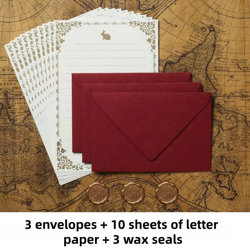 طقم قرطاسية فاخر من 16 قطعة بم - مراجعة Wax Seal Letter Kit وسعره