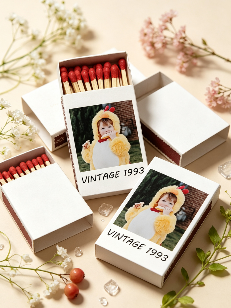علب كبريت مخصصة بتصميم عتيق لم - مراجعة Custom Photo Book وسعره